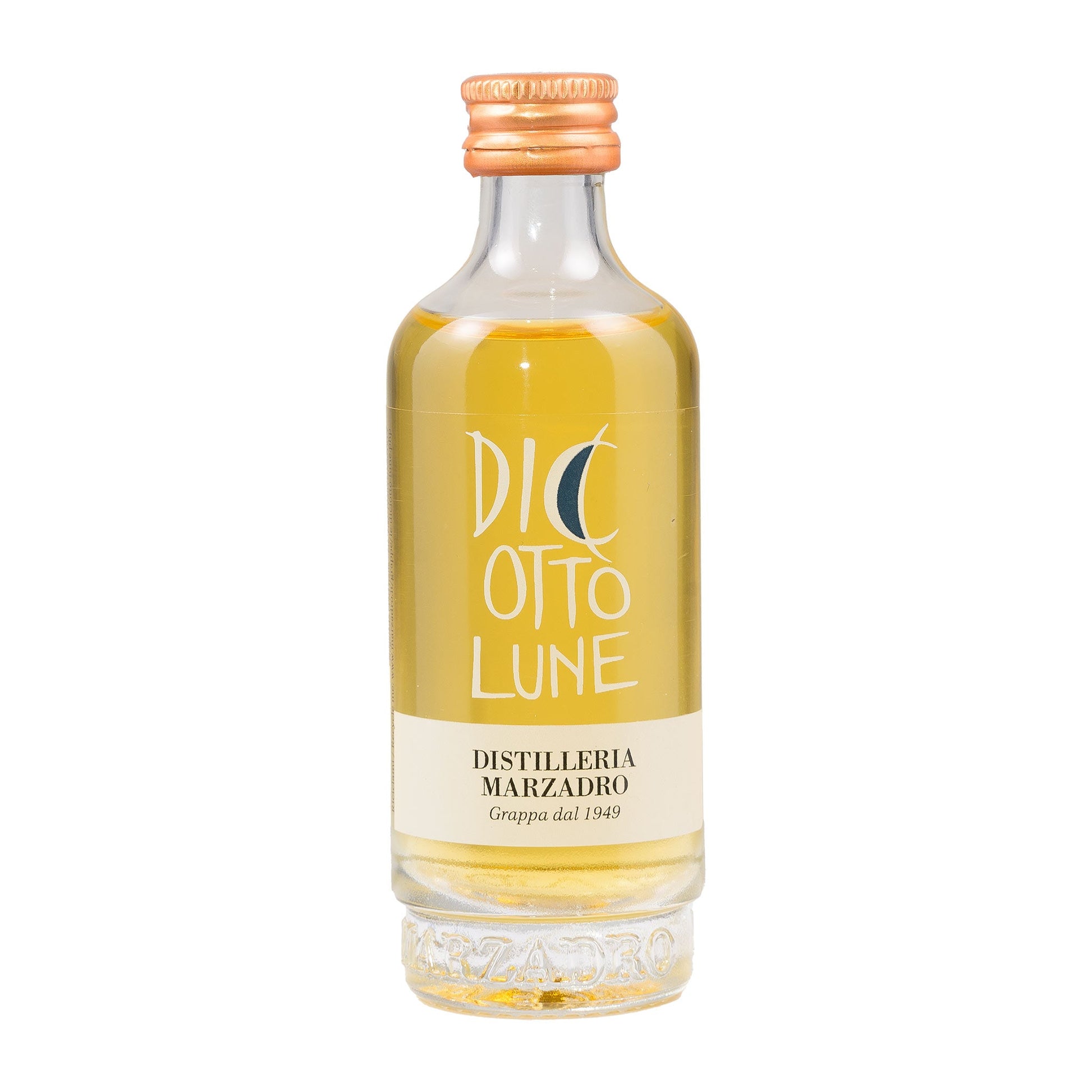 Marzadro Grappa  Diciotto Lune  Miniatur