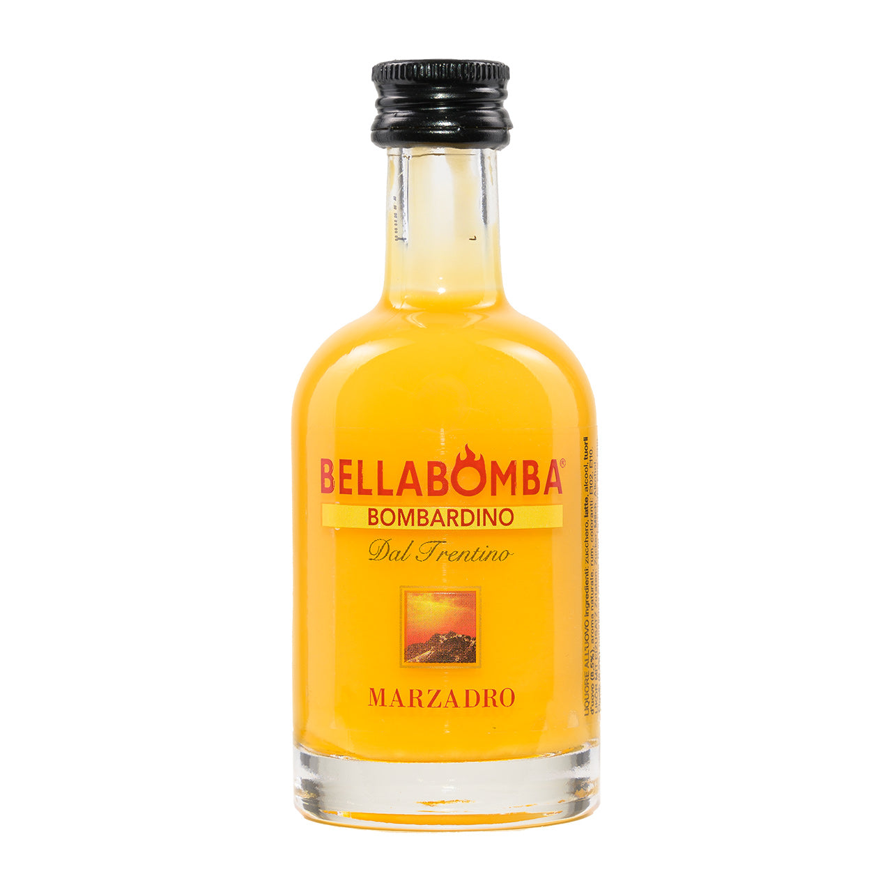 Marzadro  Bellabomba Eierlikör  Miniatur
