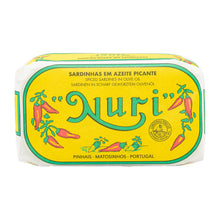 Nuri  Sardinen in scharfem Olivenöl  90g