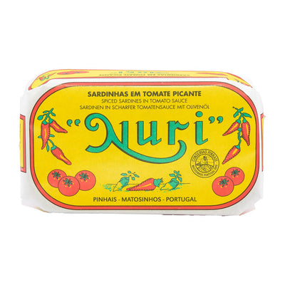 Sardinen in scharfer Tomatensauce