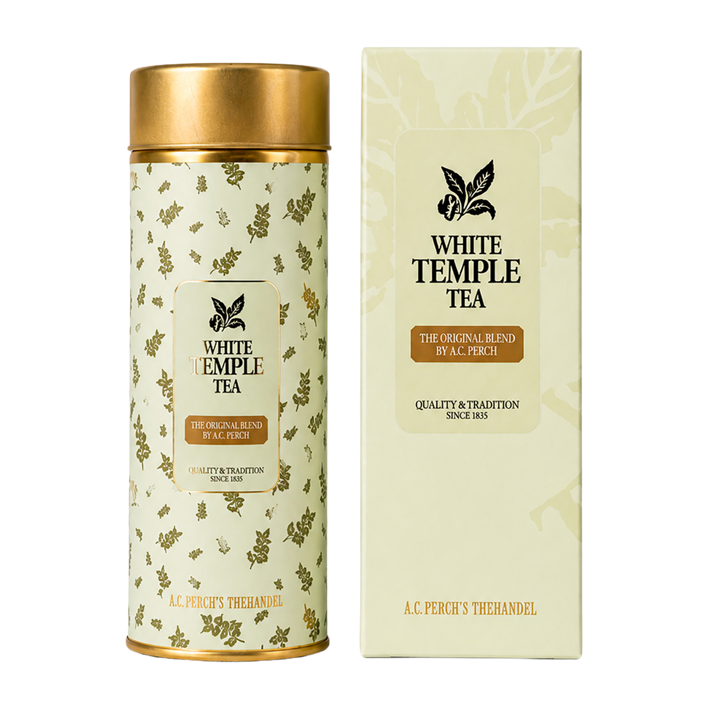 Iconics White Temple Tea von A.C. Perch's in der 80-g-Motivdose