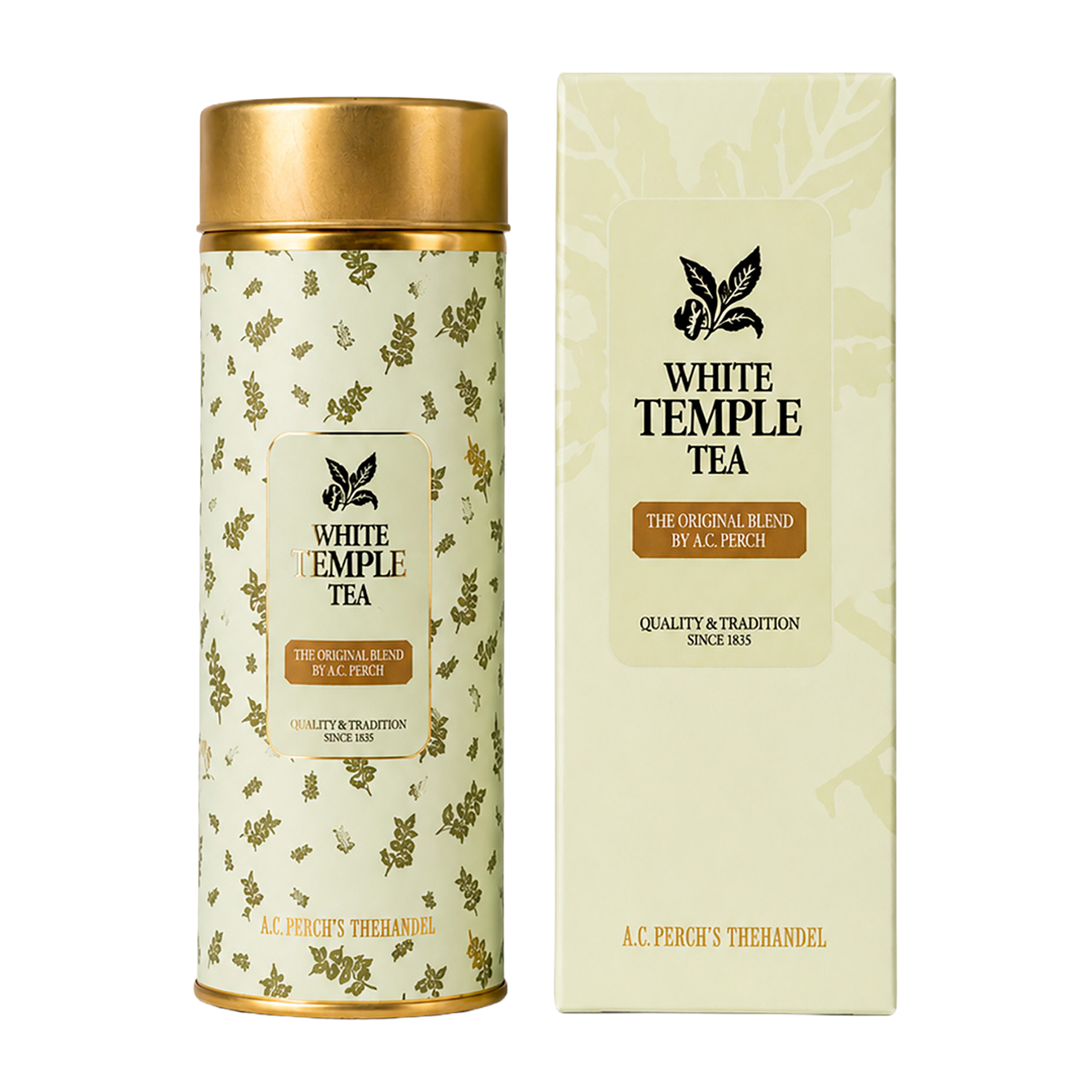 Iconics White Temple Tea von A.C. Perch's in der 80-g-Motivdose