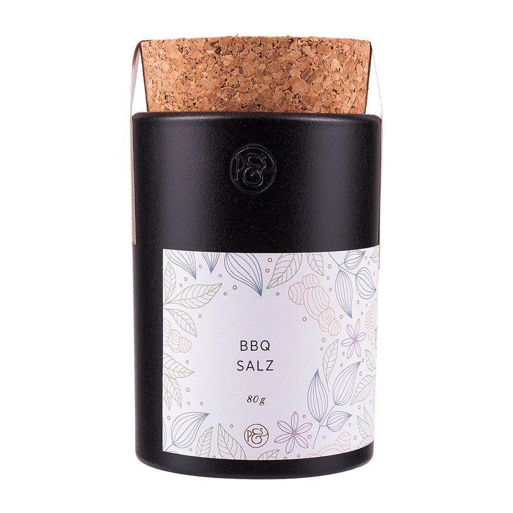 Pfeffersack und Soehne  BBQ Salz  Keramikdose