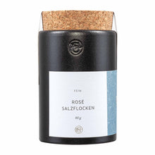 Pfeffersack und Soehne  Rosé Salzflocken  Keramikdose