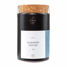 Pfeffersack und Soehne  Schwarzer Pfeffer  Keramikdose