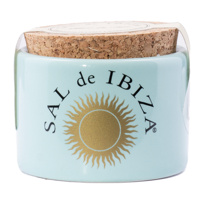 Fleur de Sel in Mini Stone Pot
