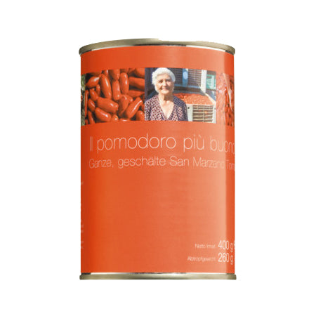 San Marzano Tomaten  ganz  geschält