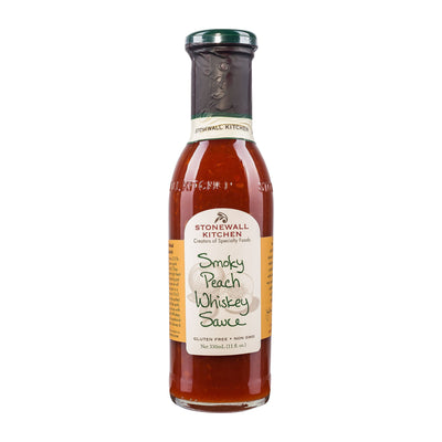 Smoky Peach Whiskey Sauce