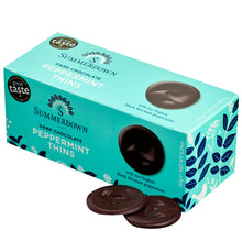 Summerdown Mint Thins – Schachtel mit dunklen Pfefferminz-Talern