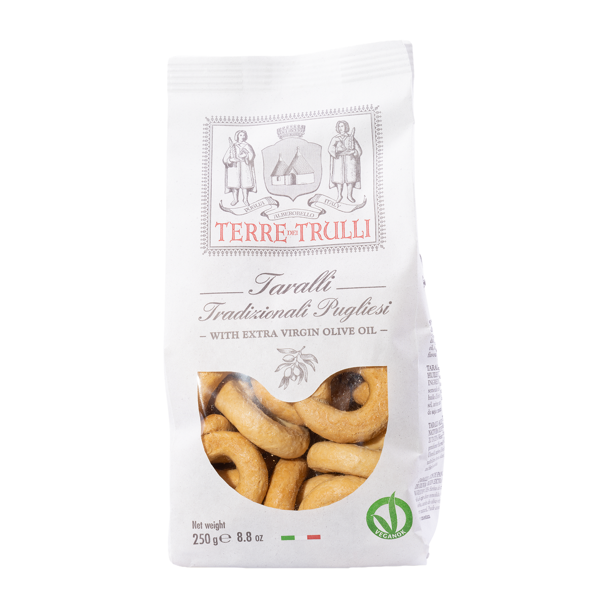Terre dei Trulli Taralli mit Olivenöl 250 g