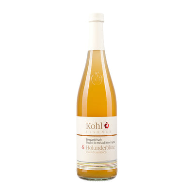 Apple juice with elderflower