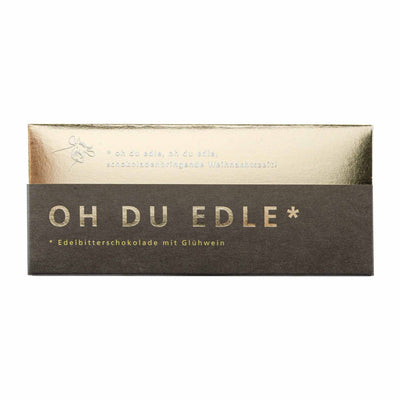 Christmas chocolate with mulled wine