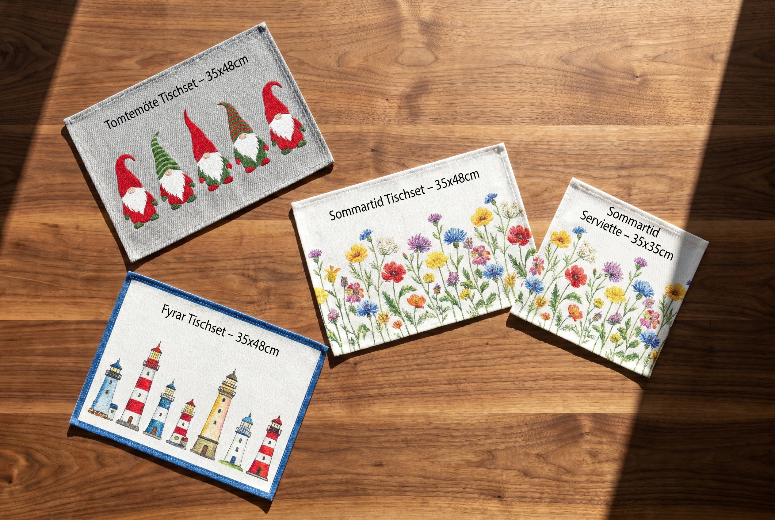 Tischsets & Servietten — Ekelund, Linen | genussland.de