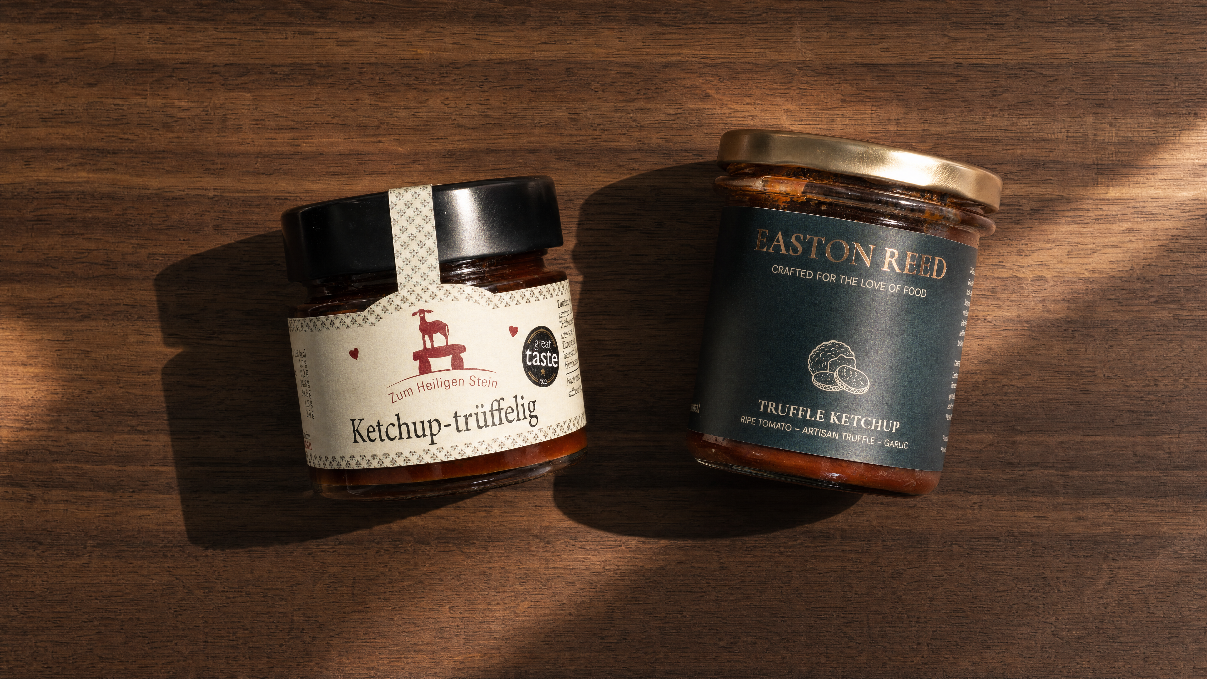 Trüffel-Ketchup – Zum Heiligen Stein und Easton Reed