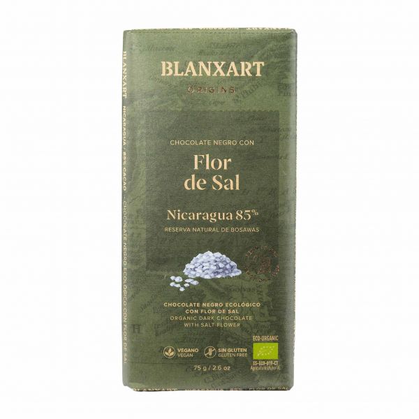 Blanxart Schokolade | Flor de Sal Nicaragua 85% [BIO]