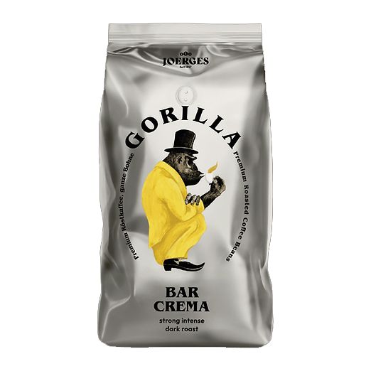 Gorilla Kaffee | Bar Crema | Silber | 1kg