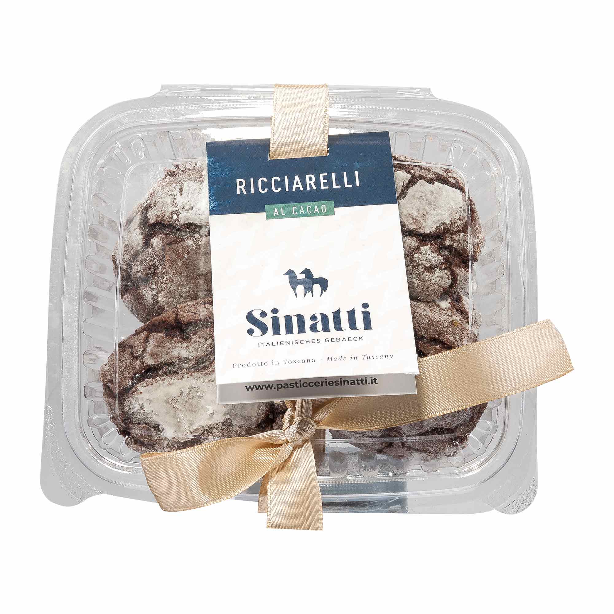 Sinatti, Ricciarelli al cacao 140g