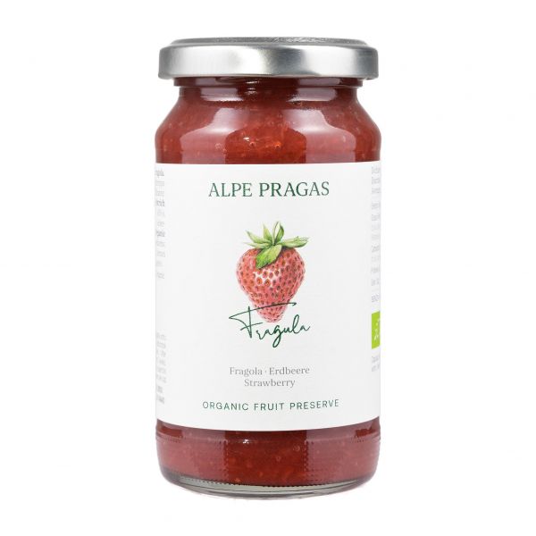 Alpe Pragas | Bio Fruchtaufstrich Erdbeere | 220g